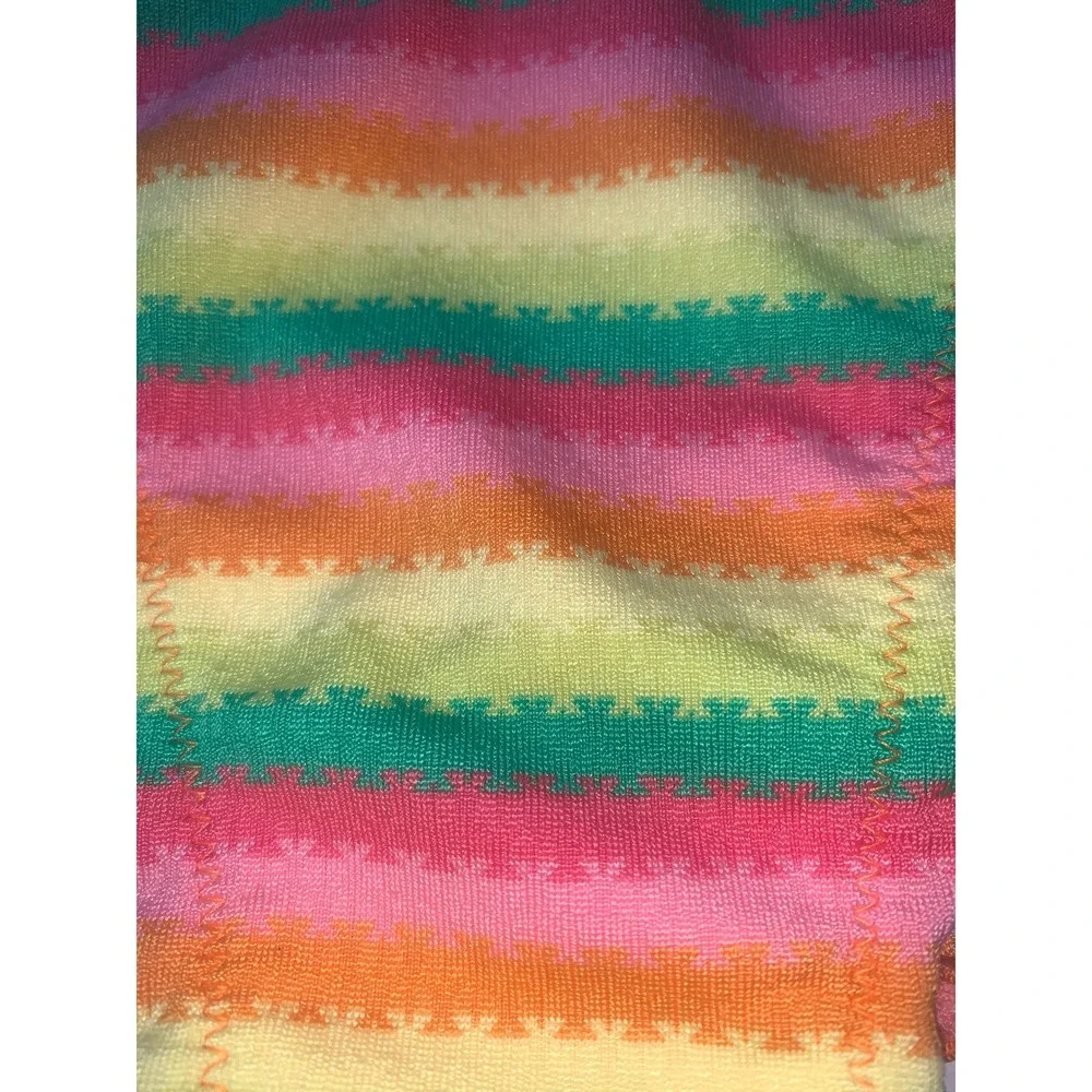 L*SPACE Under the Sun Bitsy Bikini Bottoms Tie Side Medium